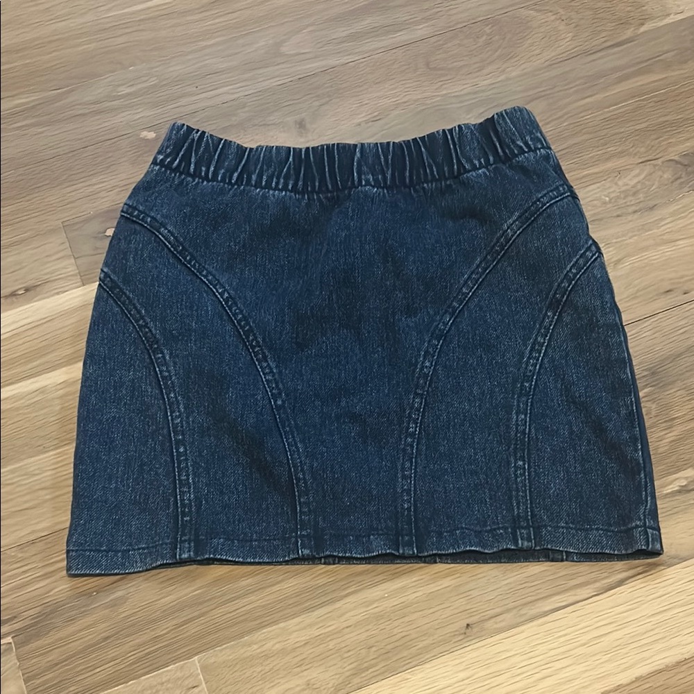 Divided Denim Mini Skirt